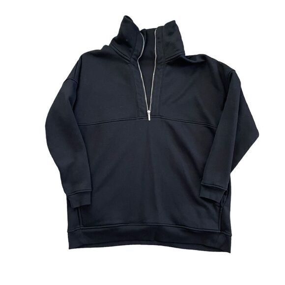 OLD NAVY Pullover Sweatshirt Black Size Medium - Picture 1 of 3